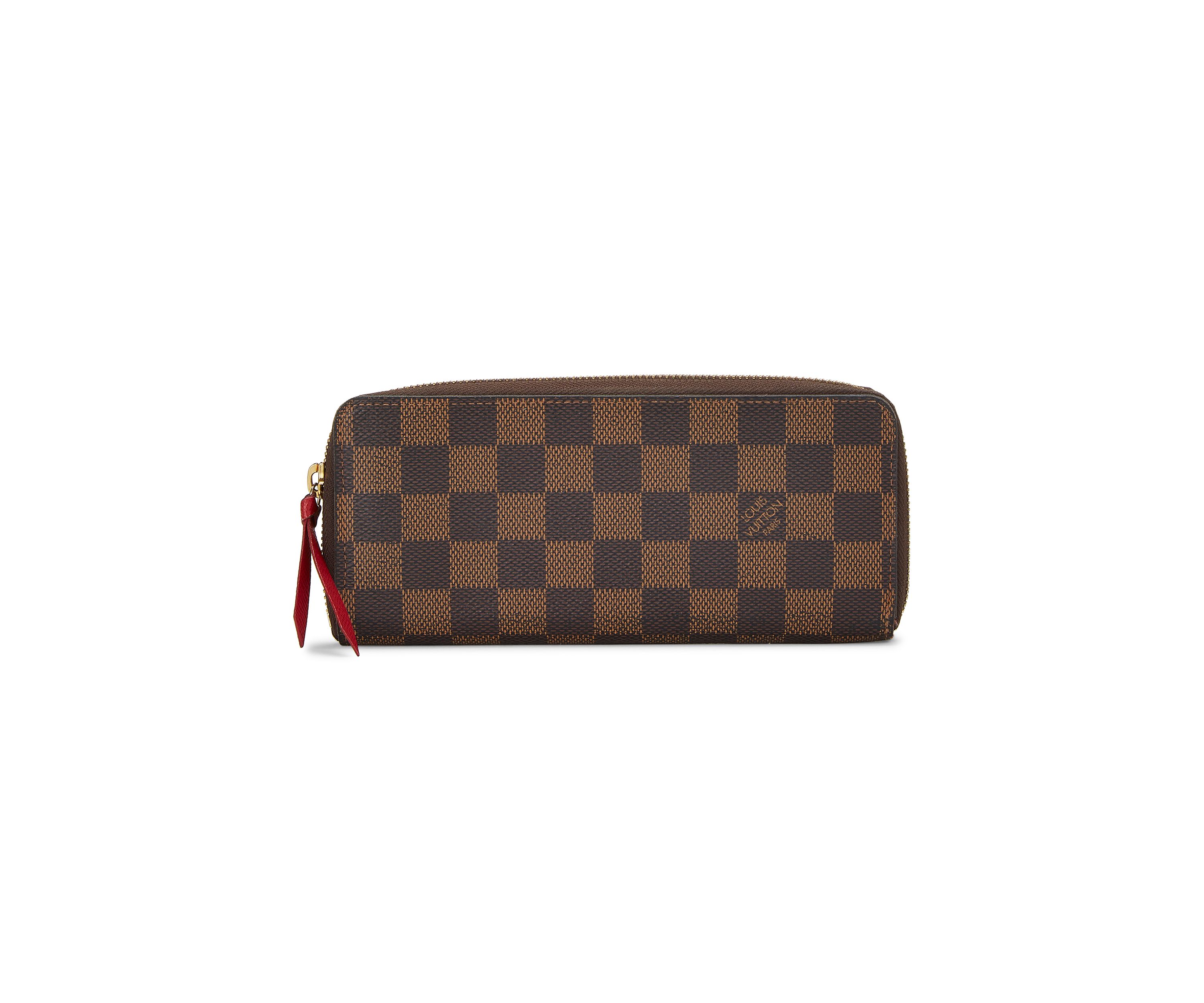 Louis Vuitton Damier Ebene Clemence Wallet - FINAL SALE, NO RETURNS