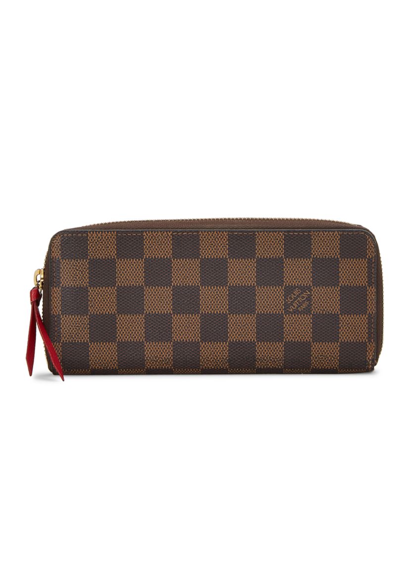 Louis Vuitton Damier Ebene Clemence Wallet - FINAL SALE, NO RETURNS