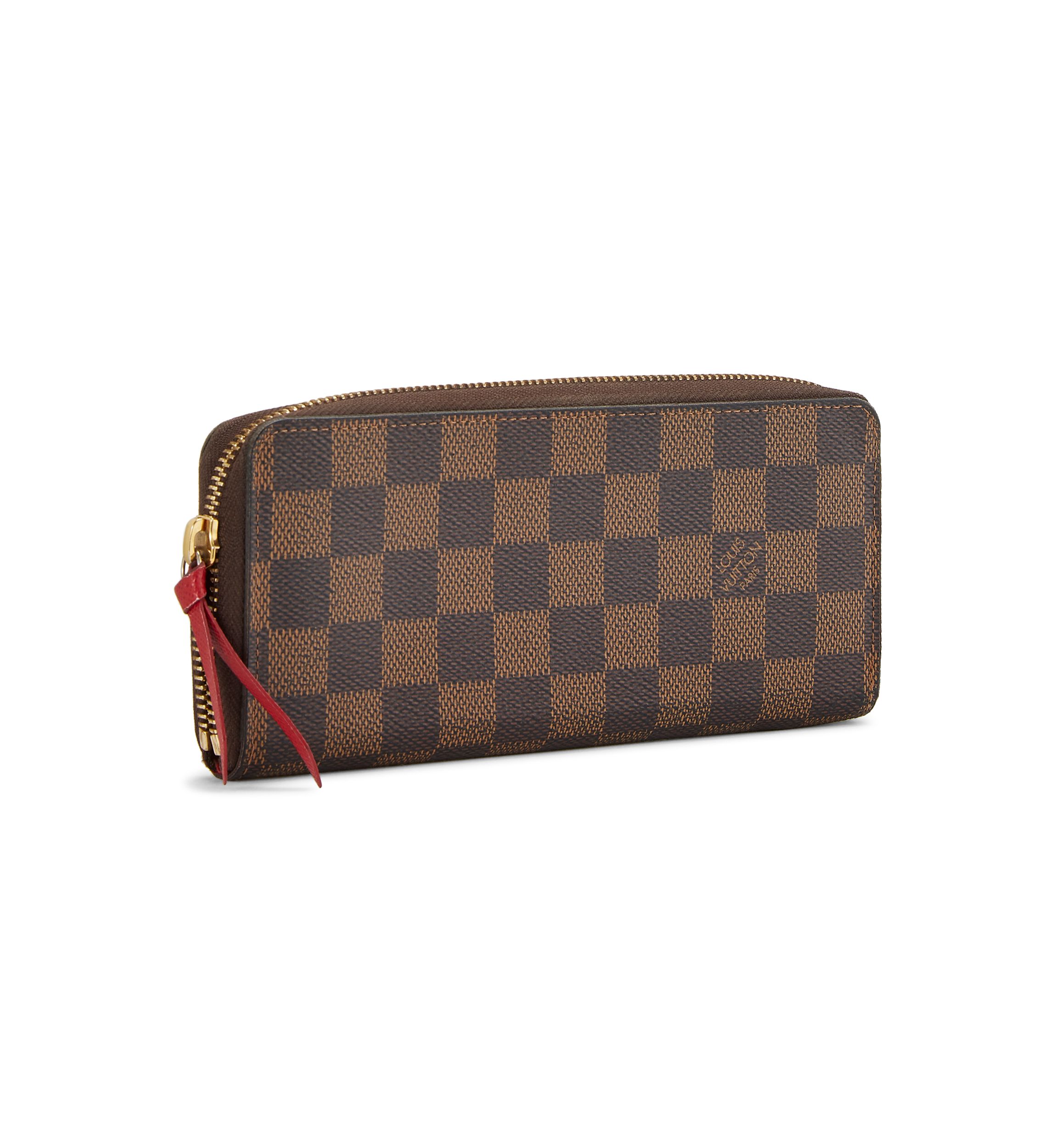 Louis Vuitton Damier Ebene Clemence Wallet - FINAL SALE, NO RETURNS