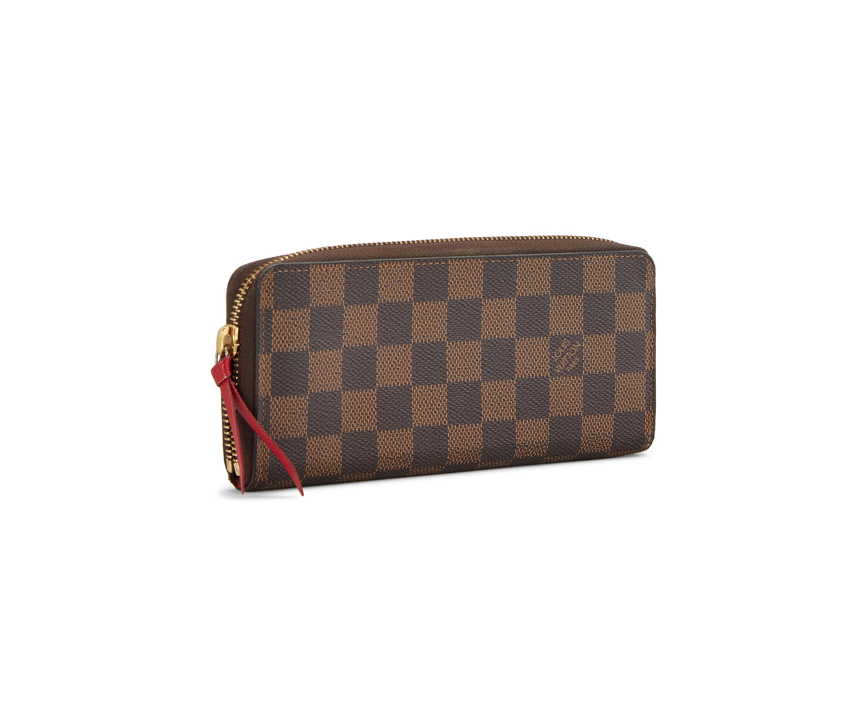 Louis Vuitton Damier Ebene Clemence Wallet - FINAL SALE, NO RETURNS