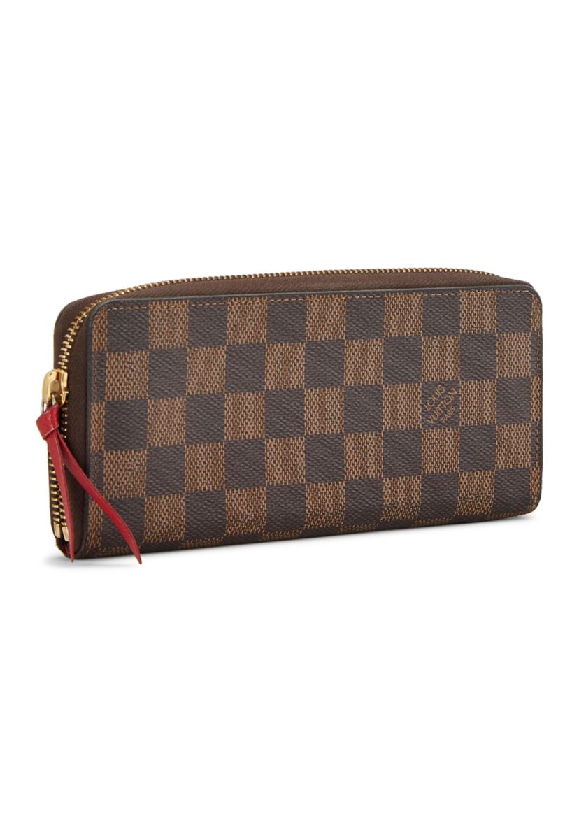 Louis Vuitton Damier Ebene Clemence Wallet - FINAL SALE, NO RETURNS