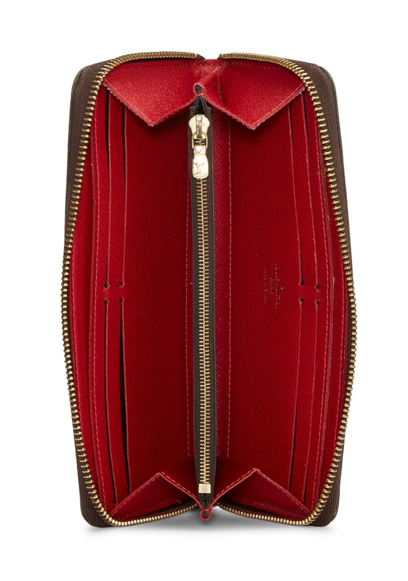 Louis Vuitton Damier Ebene Clemence Wallet - FINAL SALE, NO RETURNS