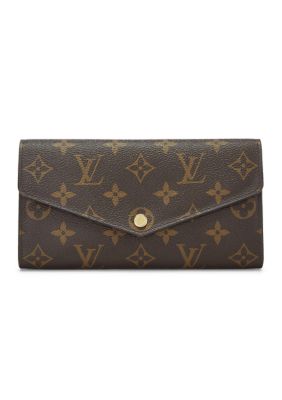 What Goes Around Comes Around Women's Louis Vuitton Sarah Wallet - FINAL SALE, NO RETURNS, Brown