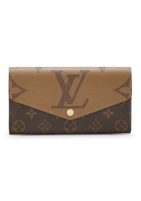 What Goes Around Comes Around Women's Louis Vuitton Sarah Wallet - FINAL SALE, NO RETURNS, Brown