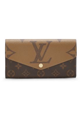 What Goes Around Comes Around Women's Louis Vuitton Sarah Wallet - FINAL SALE, NO RETURNS, Brown