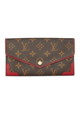 What Goes Around Comes Around Women's Louis Vuitton Monogram Sarah Retiro Wallet Cherry - FINAL SALE, NO RETURNS, Red