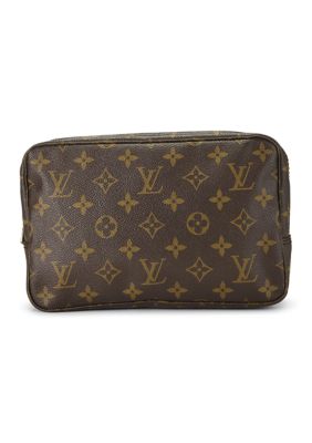What Goes Around Comes Around Louis Vuitton Monogram Trousse Toilette 23 - FINAL SALE, NO RETURNS, Brown