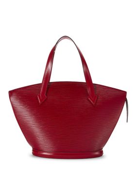 What Goes Around Comes Around Louis Vuitton Epi Saint Jacques PM Castillan Red - FINAL SALE, NO RETURNS