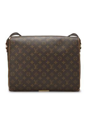 What Goes Around Comes Around Louis Vuitton Monogram Canvas Messenger Beaubourg MM - FINAL SALE, NO RETURNS, Brown
