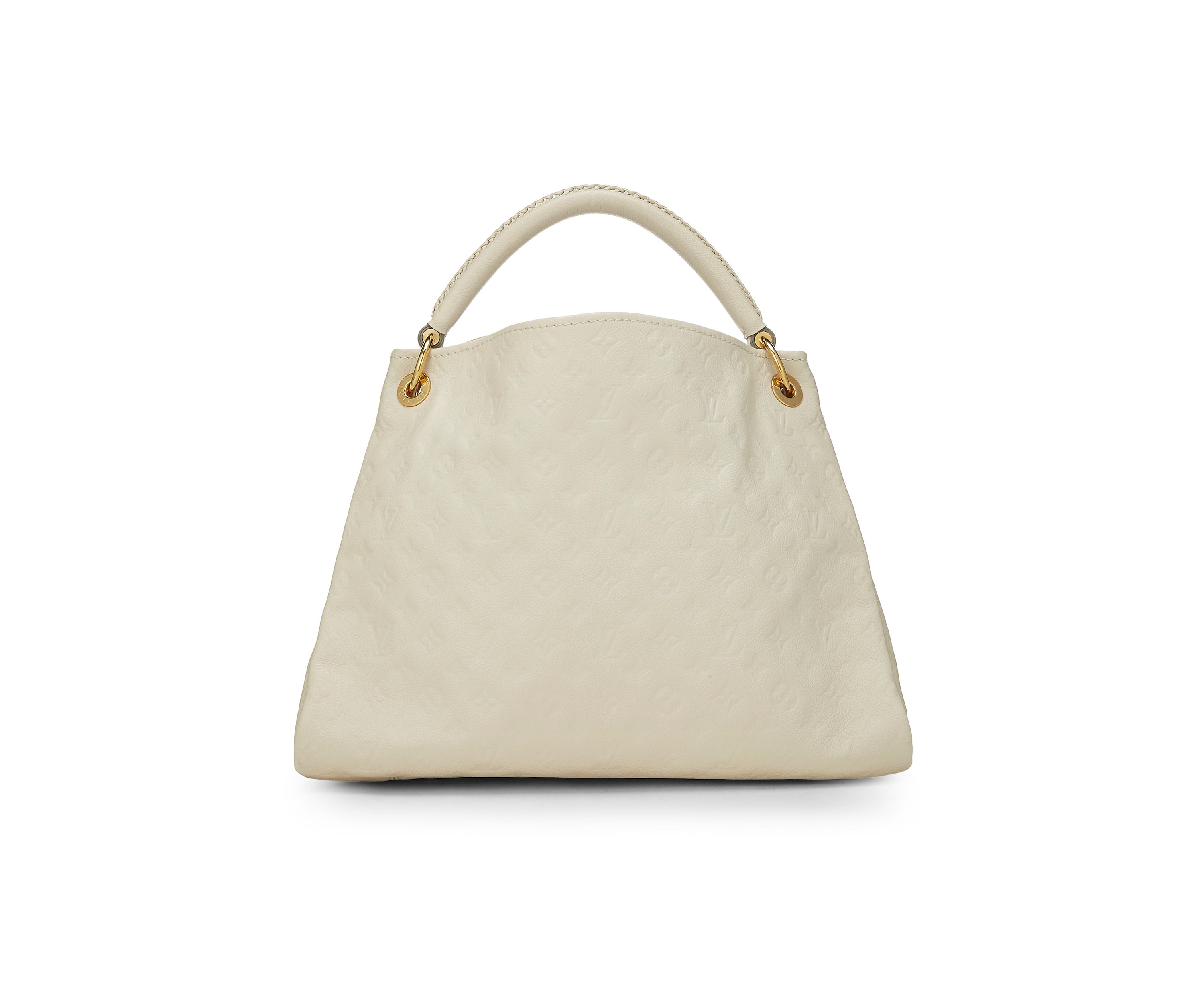 Louis Vuitton White Empreinte Artsy MM Tote - FINAL SALE, NO RETURNS