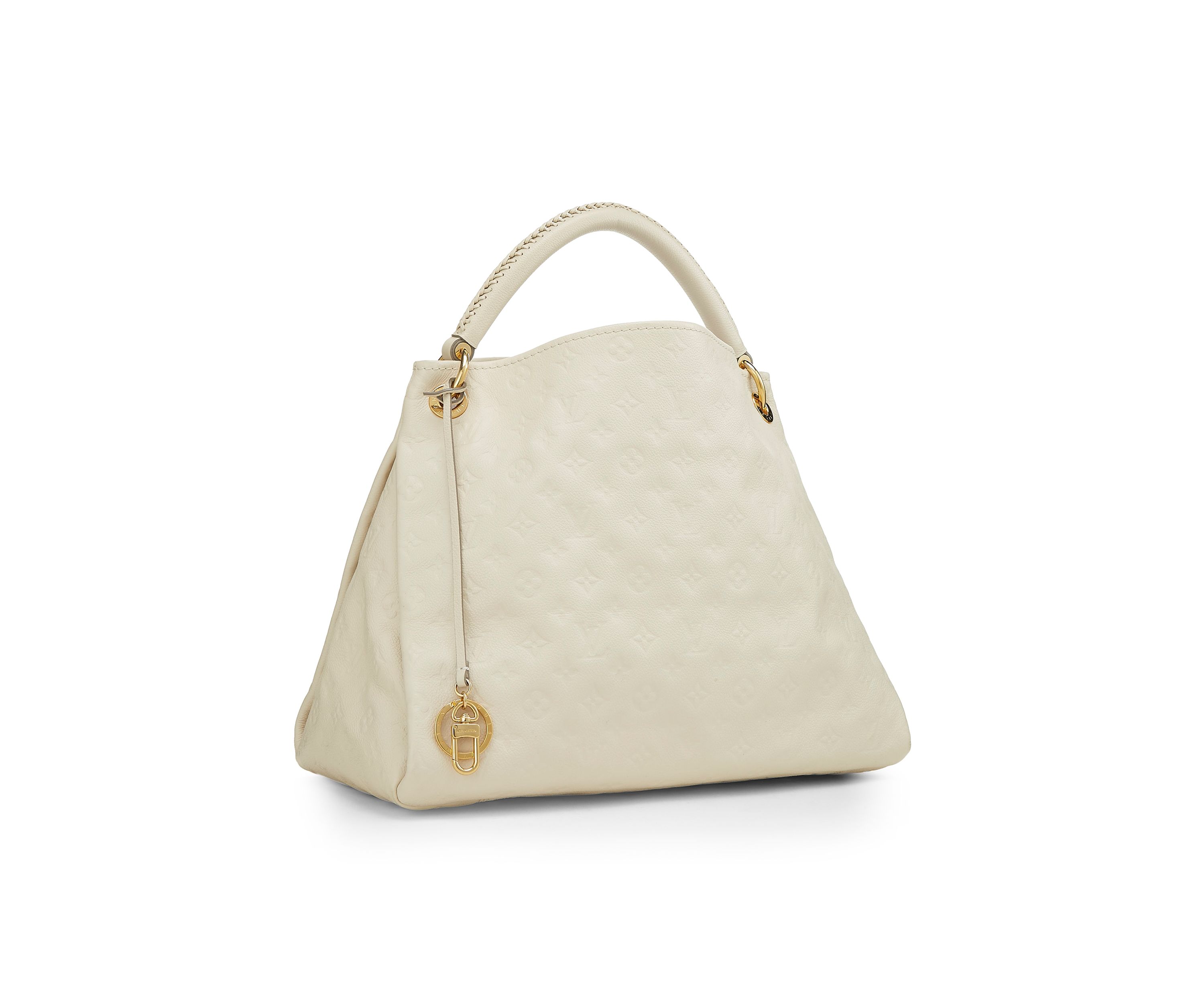 Louis Vuitton White Empreinte Artsy MM Tote - FINAL SALE, NO RETURNS