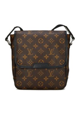 What Goes Around Comes Around Louis Vuitton Monogram Macassar Magnetic Messenger - FINAL SALE, NO RETURNS, Brown