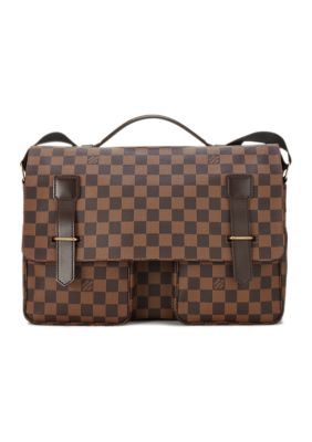 What Goes Around Comes Around Louis Vuitton Damier Ebene Brooklyn