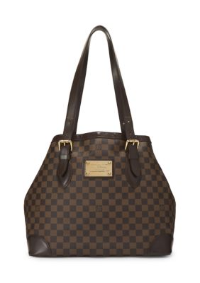 What Goes Around Comes Around Louis Vuitton Damier Ebene Hampstead GM - FINAL SALE, NO RETURNS