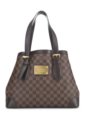 What Goes Around Comes Around Louis Vuitton Damier Ebene Hampstead MM - FINAL SALE, NO RETURNS, Brown