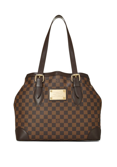 What Goes Around Comes Around Louis Vuitton Damier Ebene Hampstead MM Tote - FINAL SALE, NO ...
