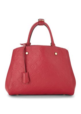 What Goes Around Comes Around Louis Vuitton Empreinte Montaigne MM Cherry - FINAL SALE, NO RETURNS