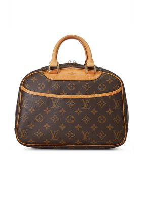 WHAT'S IN MY BAG 2021  LOUIS VUITTON MONOGRAM TROUVILLE..*REDO