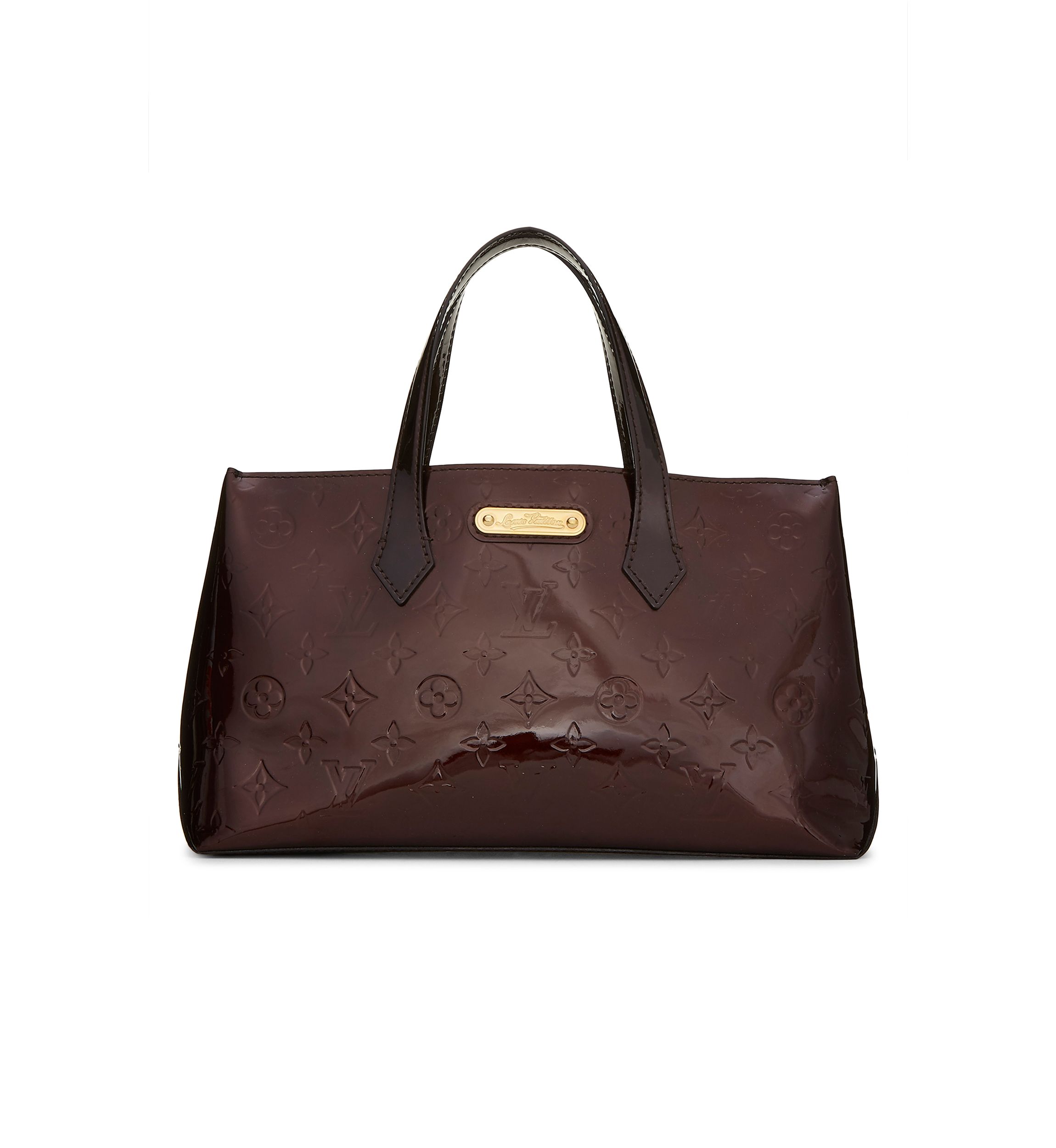 Louis Vuitton Purple Vernis Wilshire PM Tote - FINAL SALE, NO RETURNS