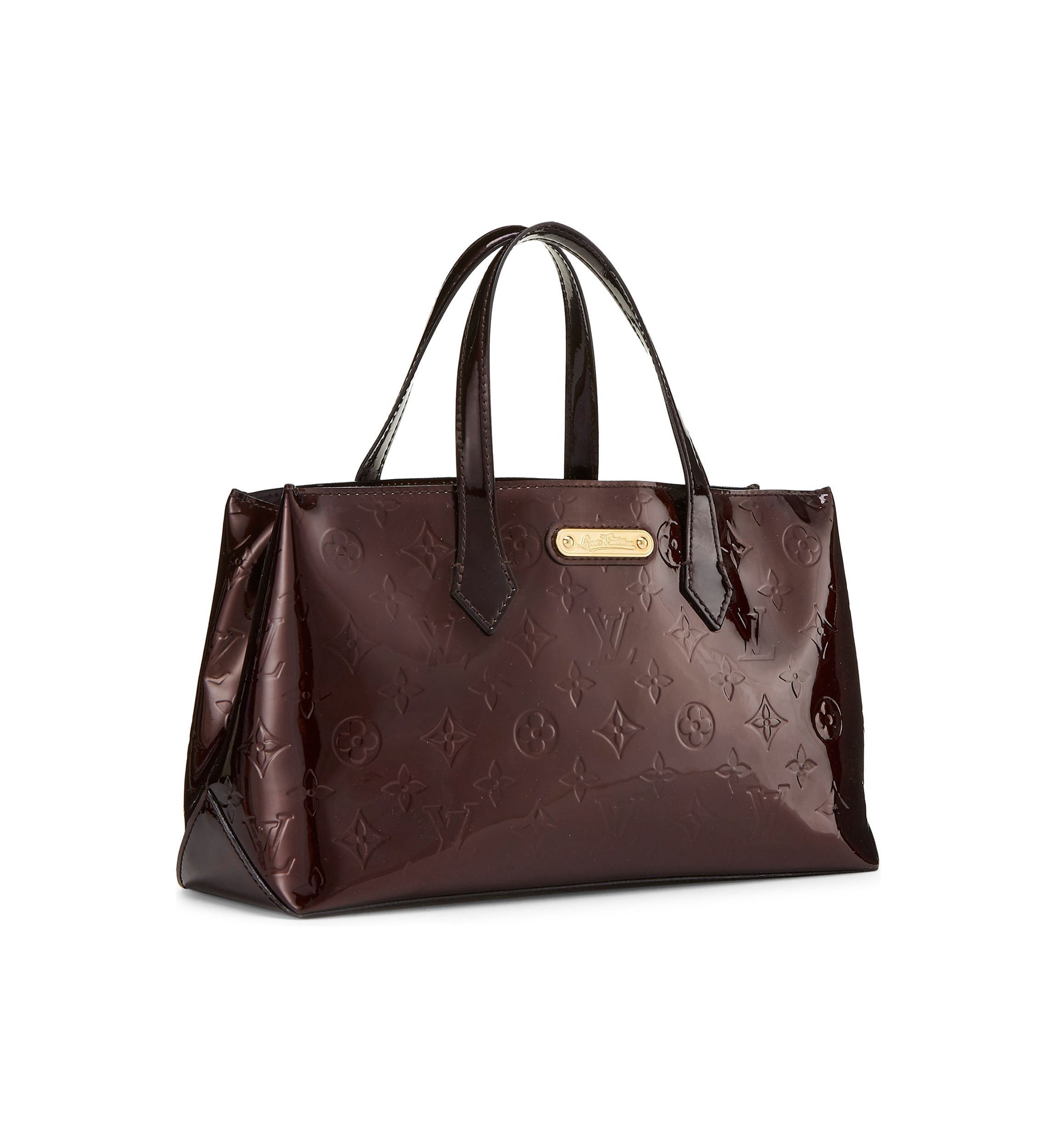 Louis Vuitton Purple Vernis Wilshire PM Tote - FINAL SALE, NO RETURNS
