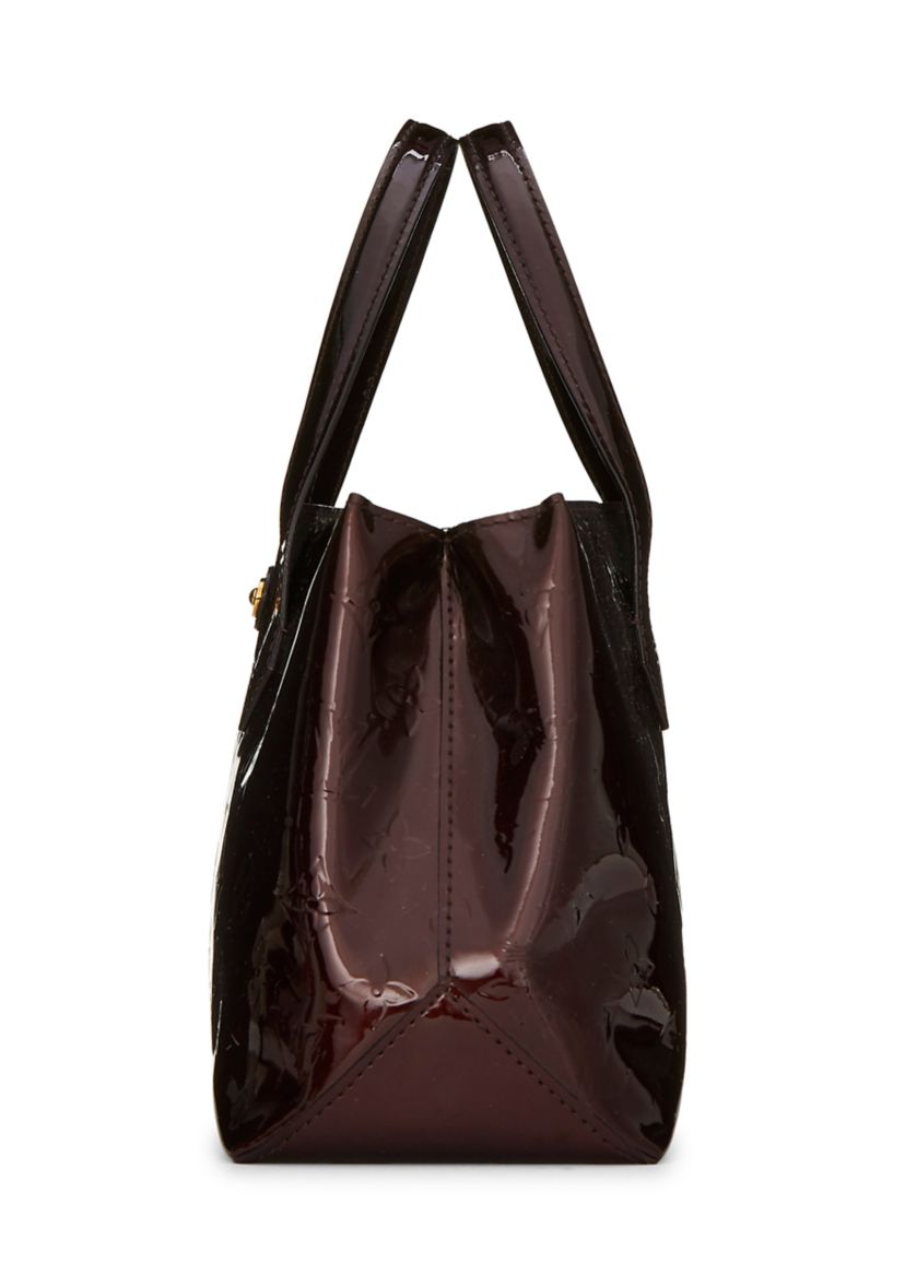 Louis Vuitton Purple Vernis Wilshire PM Tote - FINAL SALE, NO RETURNS