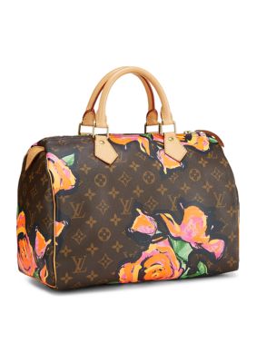 What Goes Around Comes Around Louis Vuitton Brown Roses AB