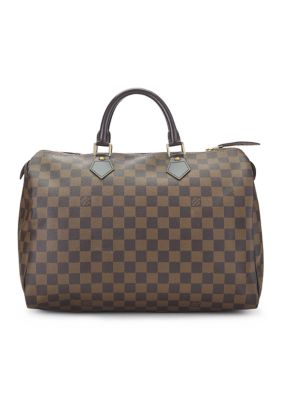What Goes Around Comes Around Louis Vuitton Damier Ebene Speedy 35 - FINAL SALE, NO RETURNS, Brown