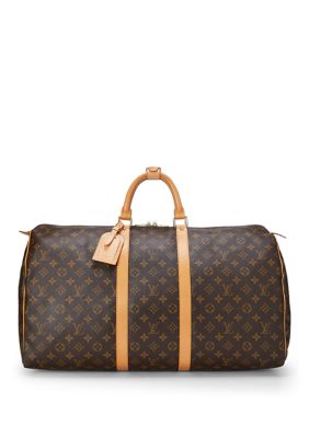 What Goes Around Comes Around Louis Vuitton Coated Canvas Keepall 55 | belk