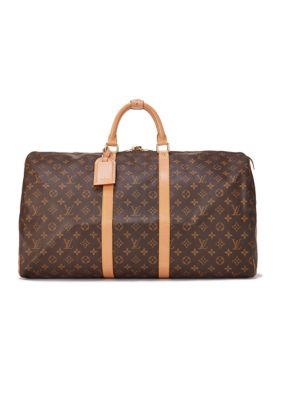 What Goes Around Comes Around Louis Vuitton Coated Canvas Keepall 55 ...