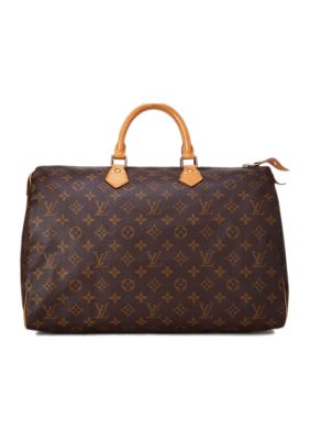 What Goes Around Comes Around Louis Vuitton Monogram AB Speedy 40 Bag- FINAL SALE, NO RETURNS | belk