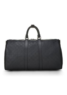 What Goes Around Comes Around Louis Vuitton Damier Infini Keepall Bandouliere 45 - FINAL SALE, NO RETURNS, Black