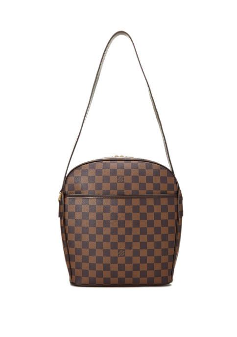 What Goes Around Comes Around Louis Vuitton Damier Ebene Ipanema GM Shoulder Bag | belk