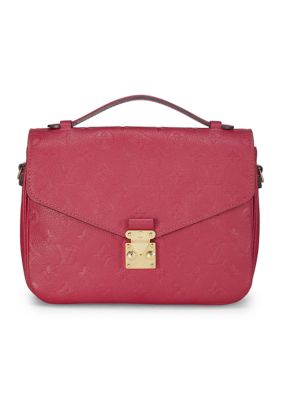 What Goes Around Comes Around Louis Vuitton Empreinte Pochette Metis Rose Bruyere - FINAL SALE, NO RETURNS, Pink