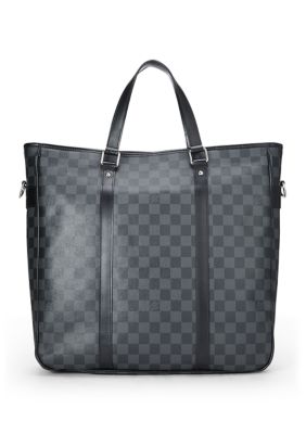 What Goes Around Comes Around Louis Vuitton Damier Graphite Tadao - FINAL SALE, NO RETURNS, Black