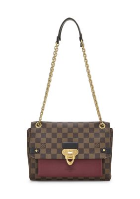 What Goes Around Comes Around Louis Vuitton Damier Ebene Vavin PM Bordeaux - FINAL SALE, NO RETURNS, Burgundy