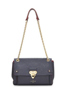 What Goes Around Comes Around Louis Vuitton Monogram Empreinte Leather Vavin PM NM - FINAL SALE, NO RETURNS, Navy Blue