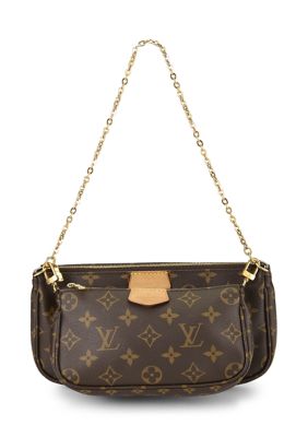 What Goes Around Comes Around Louis Vuitton Monogram Canvas Multi Pochette Accessoires - FINAL SALE, NO RETURNS, Green
