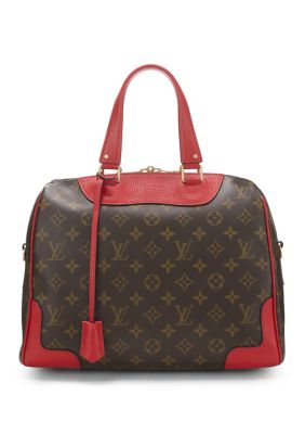 What Goes Around Comes Around Louis Vuitton Red Monogram Retiro NM - FINAL SALE, NO RETURNS