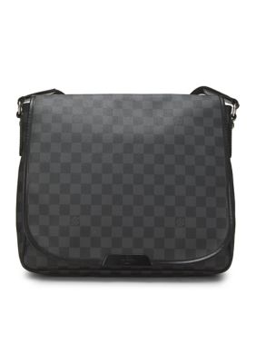 What Goes Around Comes Around Louis Vuitton Damier Graphite Daniel GM - FINAL SALE, NO RETURNS, Black
