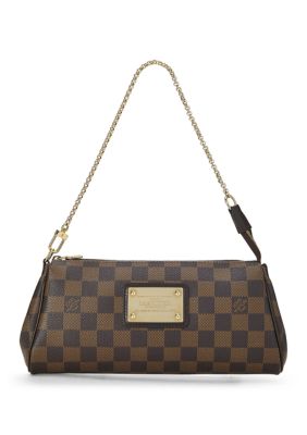 What Goes Around Comes Around Louis Vuitton Damier Ebene Eva Clutch - FINAL SALE, NO RETURNS
