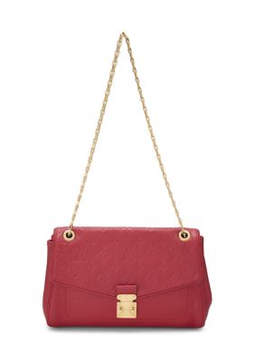 What Goes Around Comes Around Louis Vuitton Monogram Empreinte Saint Germain PM - FINAL SALE, NO RETURNS, Red