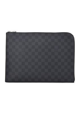 What Goes Around Comes Around Women's Louis Vuitton Damier Graphite Pochette Jour GM - FINAL SALE, NO RETURNS, Grey