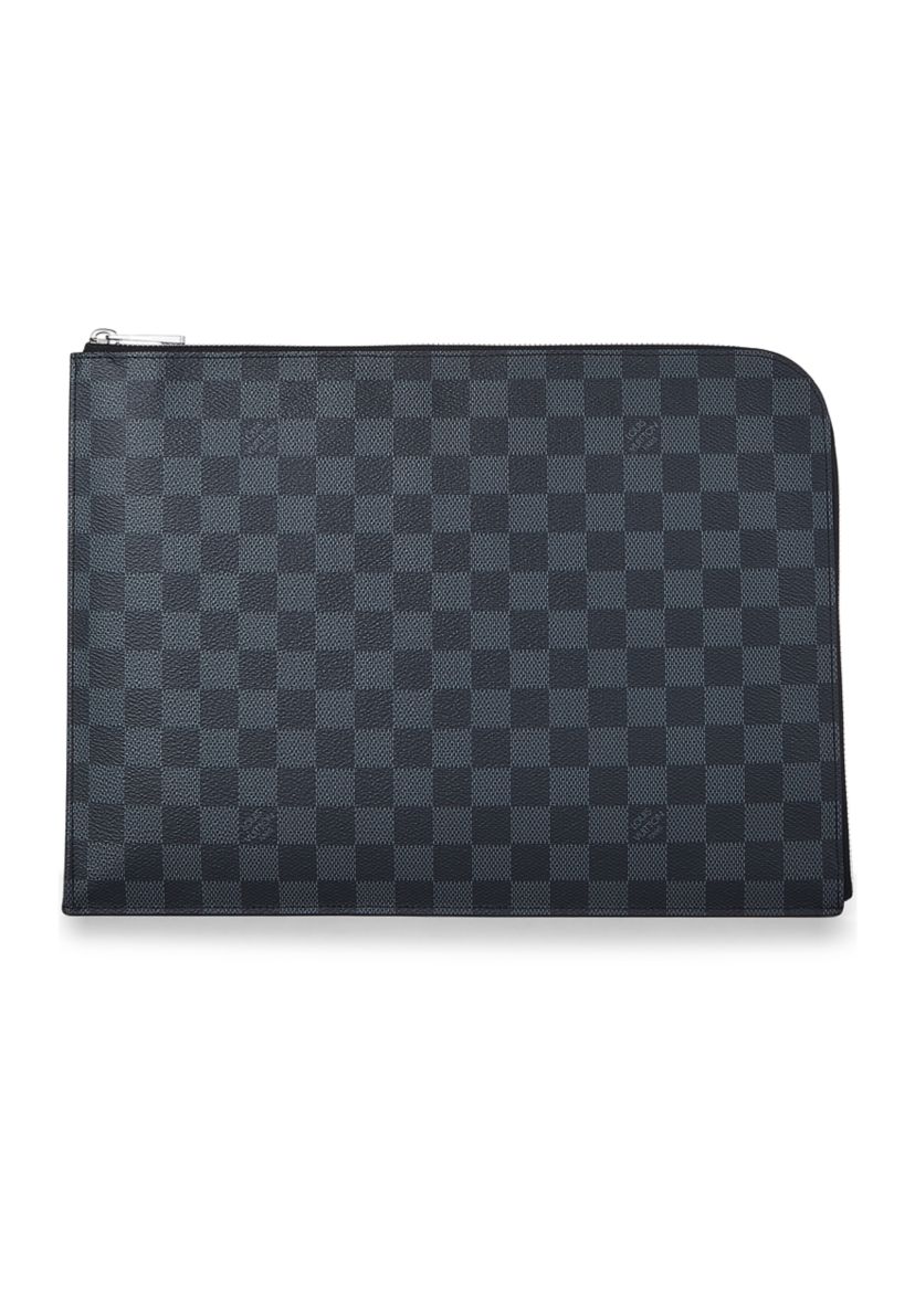Louis Vuitton Gray Graphite Pouchette GM - FINAL SALE, NO RETURNS