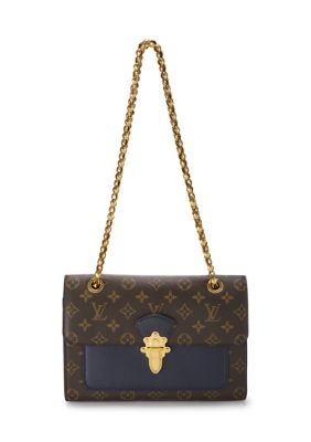 What Goes Around Comes Around Louis Vuitton Monogram Victoire Blue Marine - FINAL SALE, NO RETURNS, Navy Blue