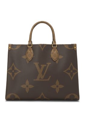 What Goes Around Comes Around Louis Vuitton Monogram Reversed Giant On The Go MM - FINAL SALE, NO RETURNS, Brown