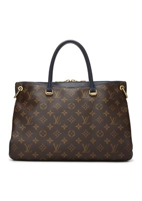 What Goes Around Comes Around Louis Vuitton Monogram Pallas Full Black - FINAL SALE, NO RETURNS, Navy Blue