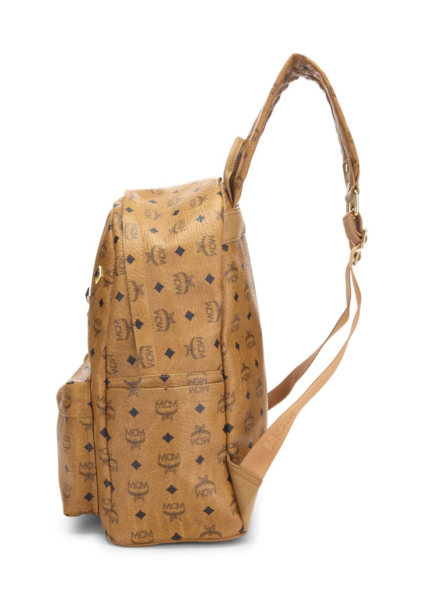 What Goes Around Comes Around MCM Brown Visetos Stud Stark