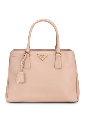 What Goes Around Comes Around Prada Galleria Medium Saffiano Leather Bag - FINAL SALE, NO RETURNS, Pink