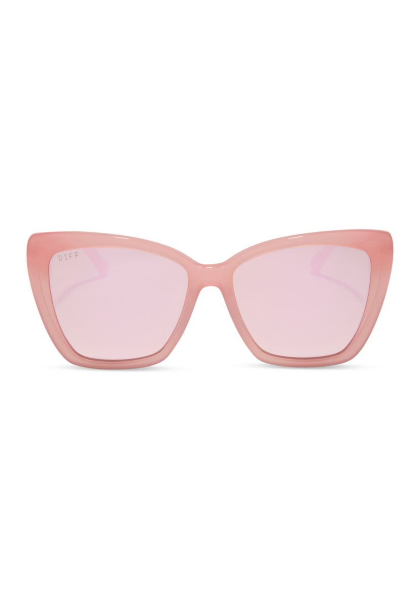 Becky II Peach Sunglasses