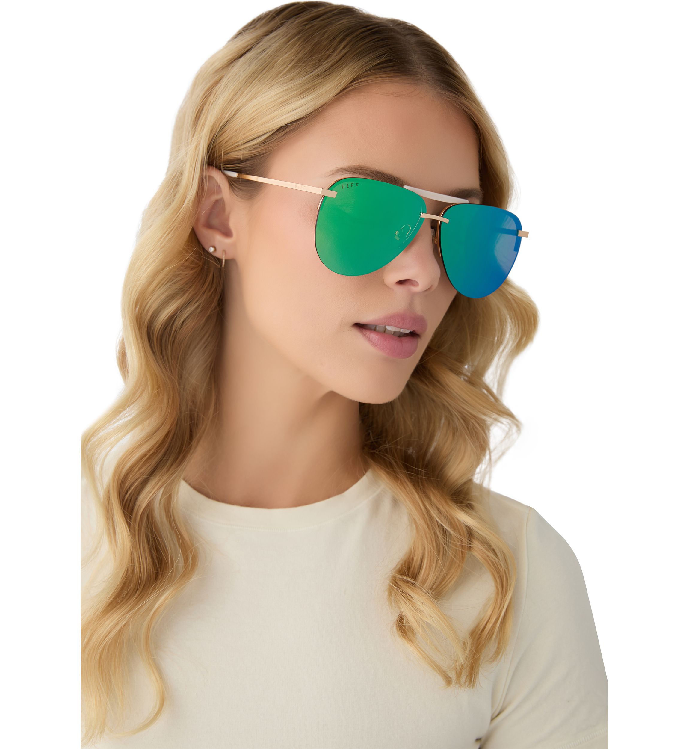 Tahoe Green Mirror Sunglasses